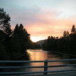Midway Sunset over Kettle River